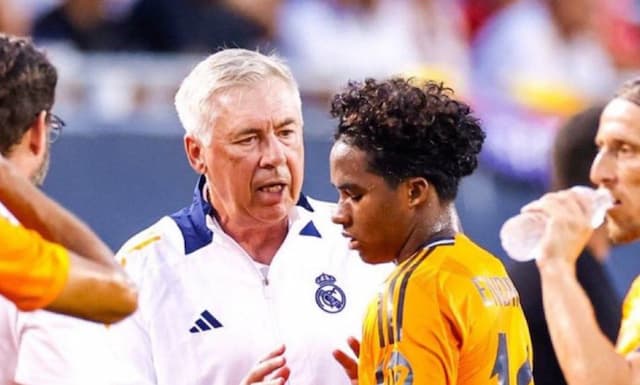 Ancelotti critica Endrick por cavadinha: "Não pode fazer teatro"