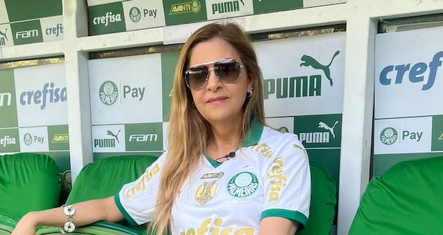 Leila nega ter debochado dos torcedores do Palmeiras: "Eu jamais faria isso"