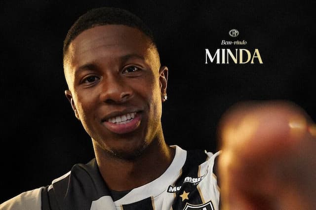 Atlético confirma a contratação do atacante Alan Minda