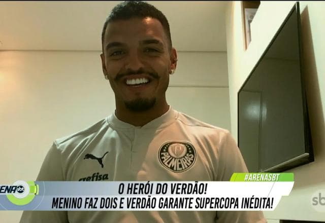 Gabriel Menino não perdoa Gabigol: "Ultimamente quem está zoando é o Palmeiras"
