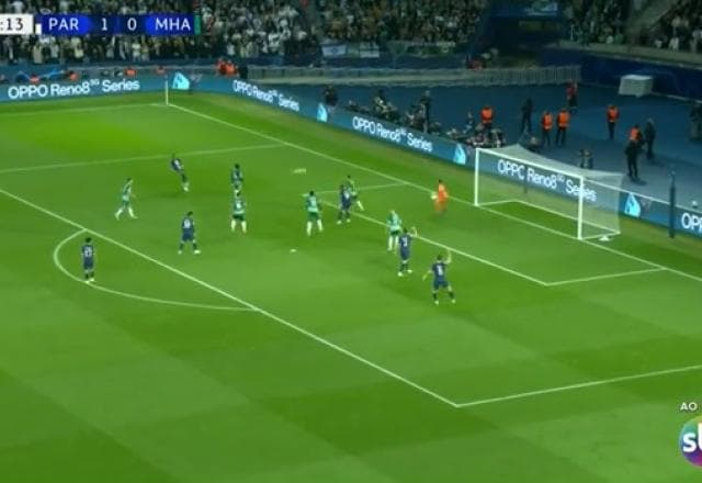 No ângulo! Mbappé marca um golaço e amplia para o PSG