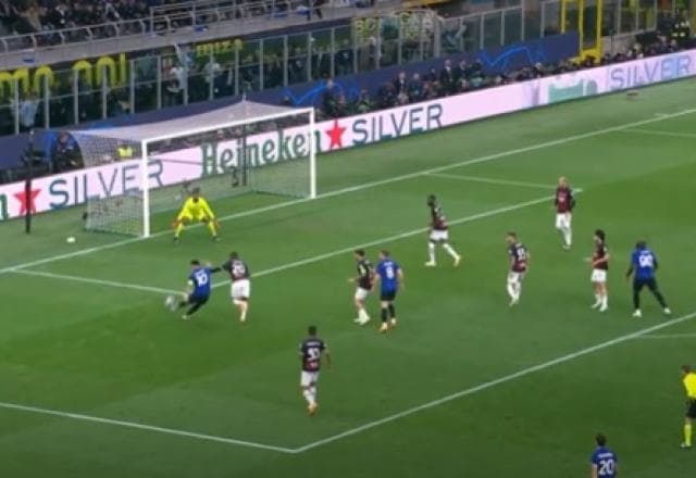 Lautaro marca para Inter e amplia vantagem sobre o Milan na semi da Champions