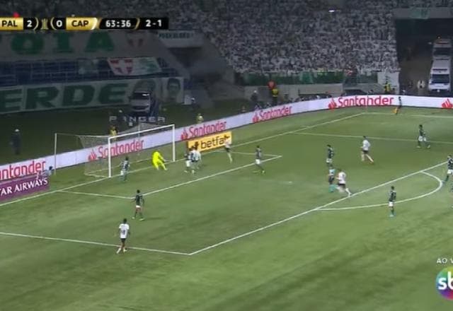 Após boa jogada, Pablo diminui para o Athletico-PR contra o Palmeiras