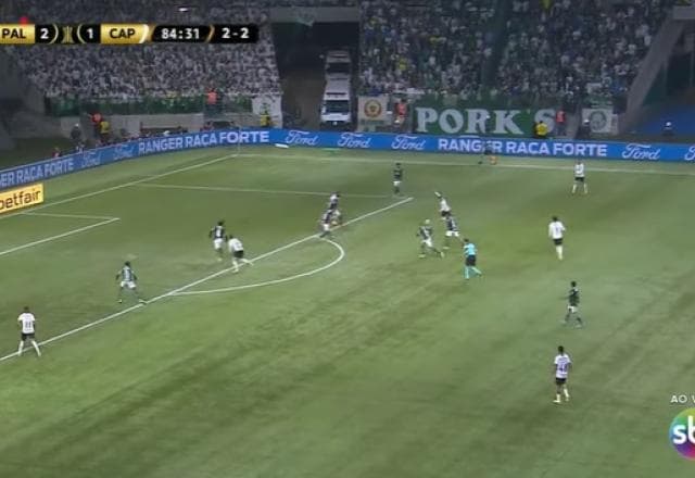 Terans manda uma bomba e empata para o Athletico-PR contra o Palmeiras
