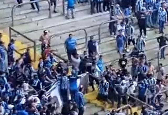 Juizado do Torcedor pune torcidas e interdita arquibancada da Arena do Grêmio