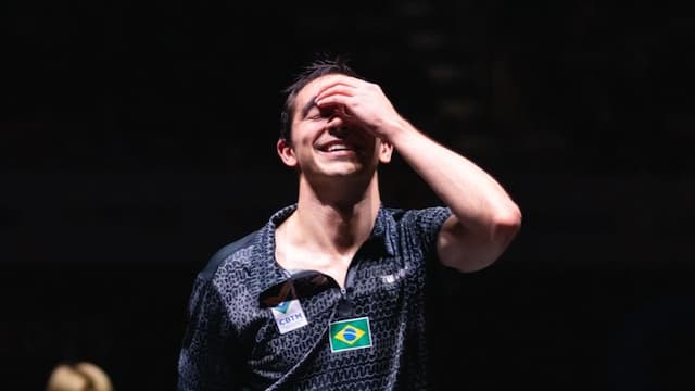 Hugo Calderano faz história e leva o Brasil à final inédita no Mundial de Tênis de Mesa