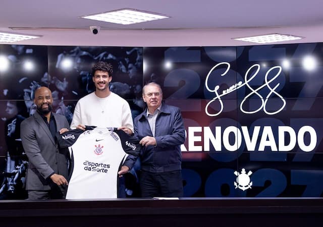 Corinthians renova contrato de Gustavo Henrique até 2027