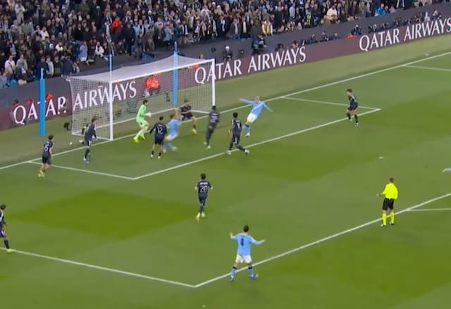 Gol do Haaland! City busca empate com o Real na Champions