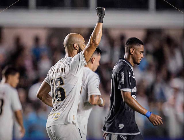 Mesmo sem brilho, Santos vence o Remo e respira no Brasileirão