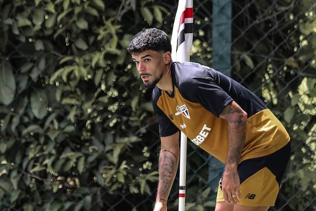 São Paulo treina com a presença do reforço Cauly
