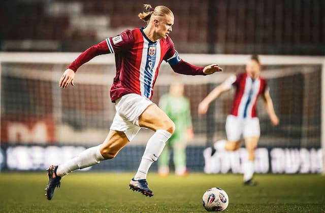Haaland decide mudar nome na camisa na seleção norueguesa