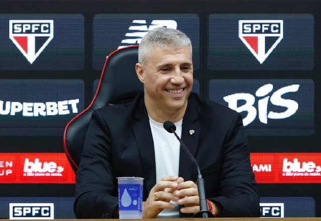 Hernán Crespo define prioridade no São Paulo: "Urgência é o Brasileirão"