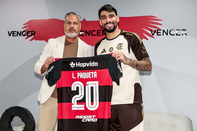 Paquetá assina até 2030 e está oficialmente de volta ao Flamengo