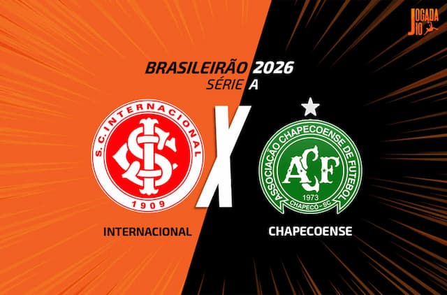 Internacional x Chapecoense: onde assistir, escalações e arbitragem