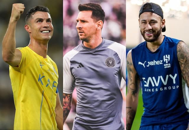 CR7, Messi, Neymar e mais: veja jogadores que podem se transferir de graça no meio de 2025