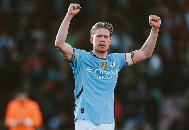 De Bruyne anuncia que deixará Manchester City ao fim da temporada europeia