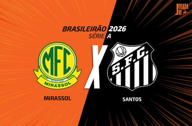 Mirassol x Santos: onde assistir, escalações e arbitragem