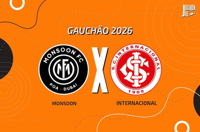 Monsoon x Internacional: onde assistir, escalações e arbitragem