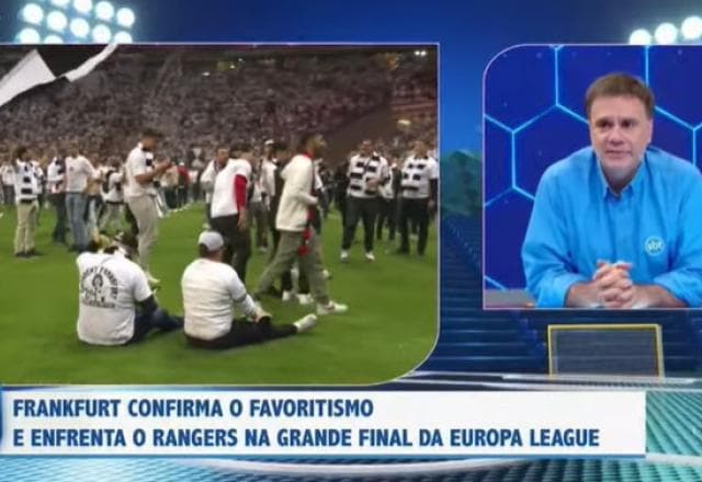 Beting, sobre invasão da torcida do Eintracht: "É uma pena, mas vai causar punição"
