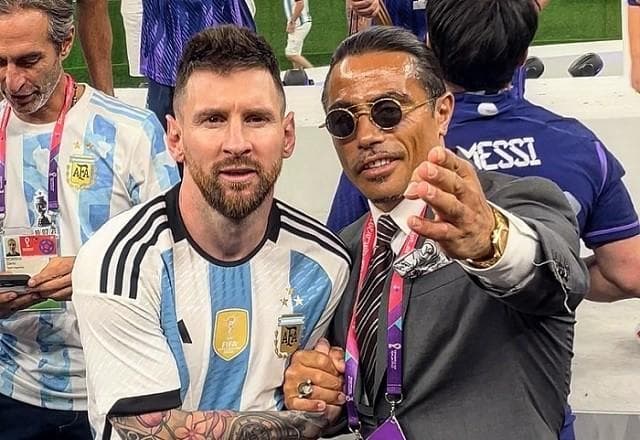 Fifa vai analisar conduta do chefe Salt Bae após final da Copa do Mundo