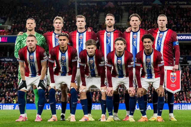 Como chega a Noruega para a Copa do Mundo