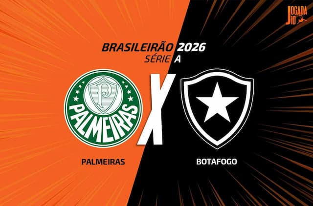 Palmeiras x Botafogo: onde assistir, escalações e arbitragem