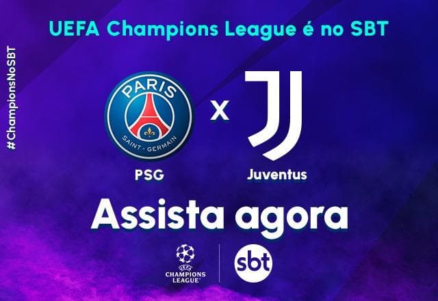 Ao vivo: assista PSG x Juventus pela Champions League