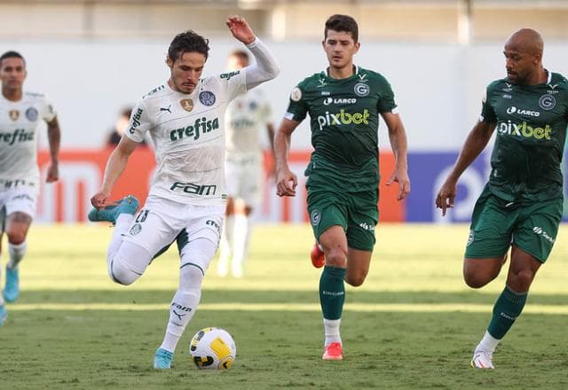 Palmeiras busca empate com o Goiás aos 50 minutos do segundo tempo