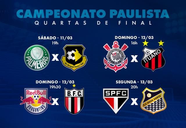 Quartas de final do Paulistão: veja tudo sobre os jogos decisivos