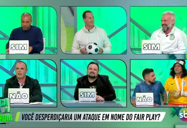 Fair play de jogador do Fortaleza gera discussão no Arena SBT