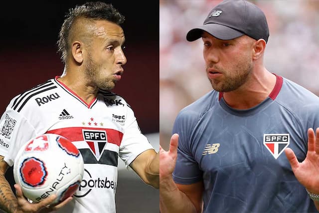 Presidente do São Paulo confirma volta de Rafinha e ida do técnico do sub-20 ao profissional