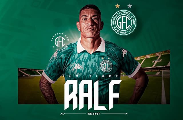 Guarani acerta com Ralf, ex-Corinthians, para a disputa do Paulistão