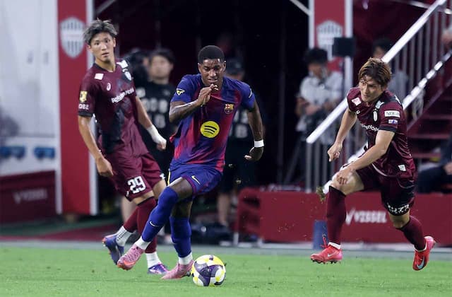 Na estreia de Rashford, Barcelona derrota o Vissel Kobe, do Japão