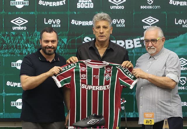 Renato Gaúcho é apresentado e avisa: “O Fluminense vai jogar como time grande”