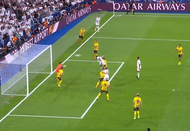 Mbappé cruza na medida e Rudiger marca para o Real Madrid pela Champions