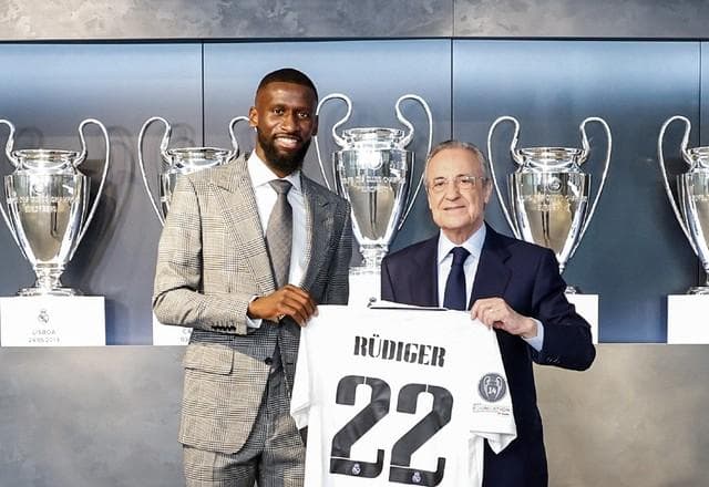 Apresentado, Rüdiger mira conquistas no Real Madrid: "Quero todos os títulos"