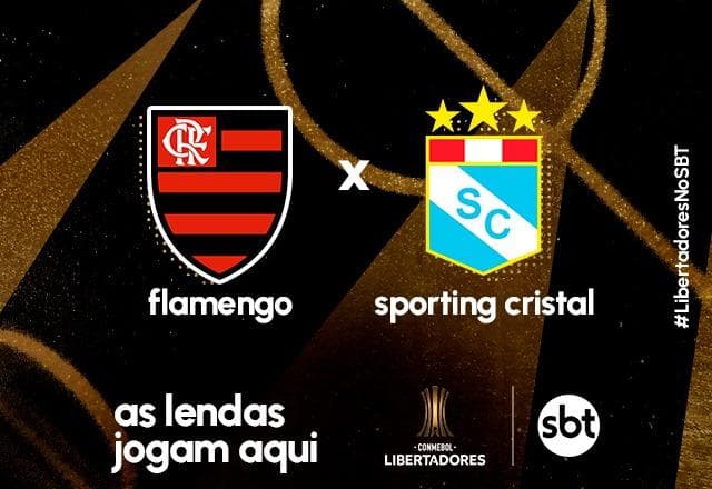 SBT transmite Flamengo x Sporting Cristal pela Libertadores