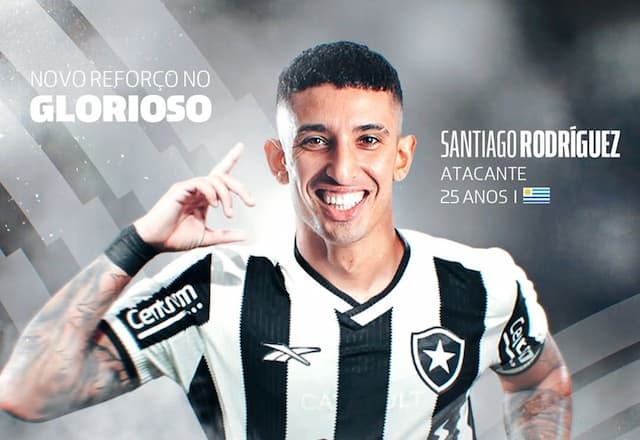 Botafogo anuncia a contratação de Santiago Rodríguez