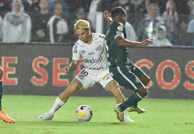 Santos perde para o Goiás com dois gols do artilheiro Pedro Raul