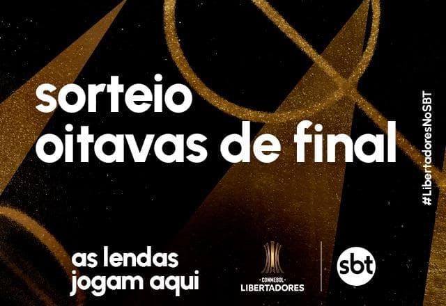 SBT Sports transmite sorteio das oitavas de final da Libertadores