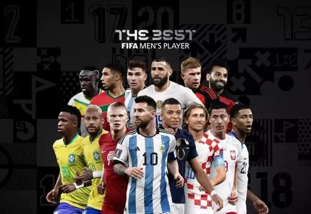 Fifa divulga candidatos ao prêmio The Best 2023 com Neymar e Vini Jr