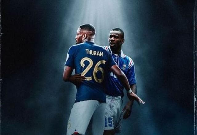 Com dois finalistas, família Thuram estabelece marca histórica na Copa do Mundo