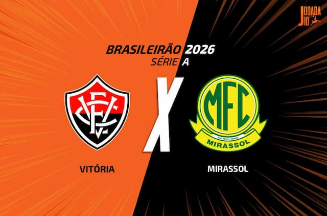 Vitória x Mirassol: onde assistir, escalações e arbitragem