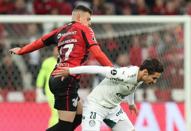 Palmeiras perde Raphael Veiga para jogo de volta contra o Athletico-PR