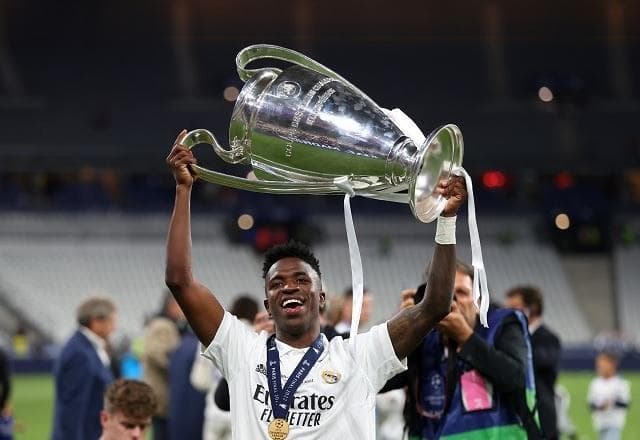 Vinícius Júnior é eleito o melhor jogador jovem da Champions League