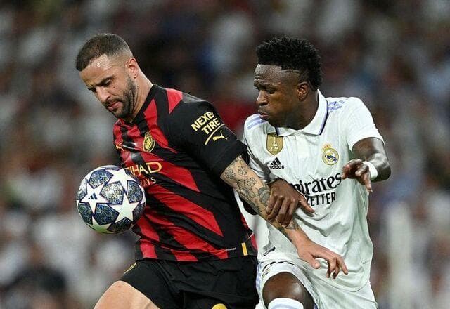 Lateral do City, Walker defende Vinícius Júnior: "Ele é um jogador top"