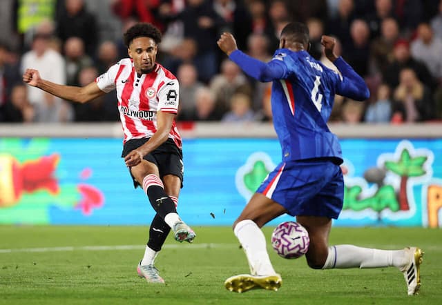 Com grande atuação de João Pedro, Chelsea e Brentford empatam em 2 a 2