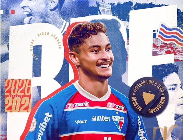 Fortaleza anuncia a contratação de Diogo Barbosa