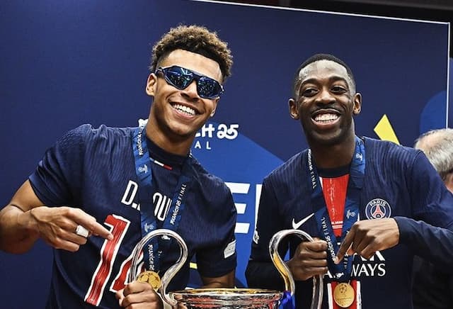 Dembélé é eleito o melhor jogador da Champions League 2024/25; Doué é melhor jovem