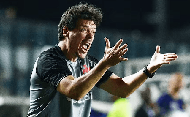 Diniz elogia sistema defensivo do Vasco e detona arbitragem